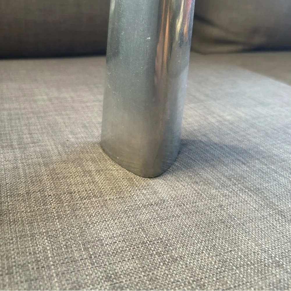 Vtg 80’s IKEA Renos by Ehlén Johansson Cast Aluminum Tapered Candlestick#0917255